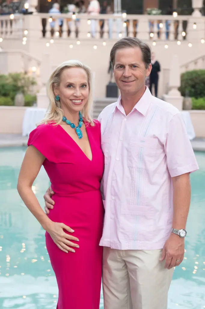 Catherine & George Masterson at the Rienzi Spring Party (Photo by Wilson Parish)