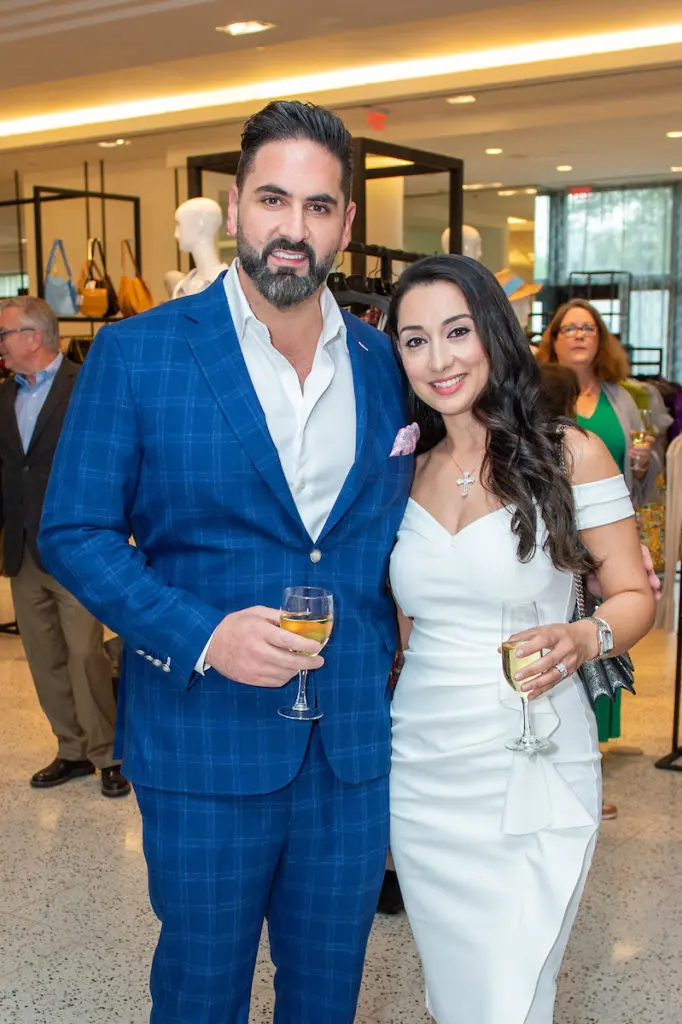 Dr. Khalaf & Amal Khaled at The Art of Healing Foundation event at Tootsies (Photo by Jacob Powers)