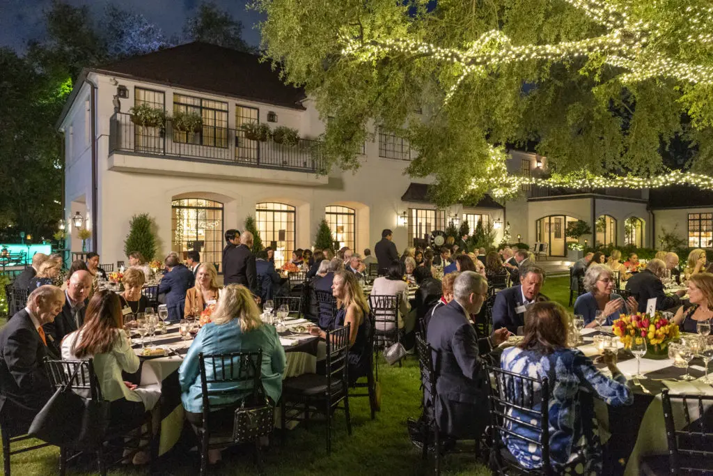 The Duncan NRI 'Transformational Talk' evening at the home of Cynthia and Tony Petrello.  (Photo by Jenny Antill)