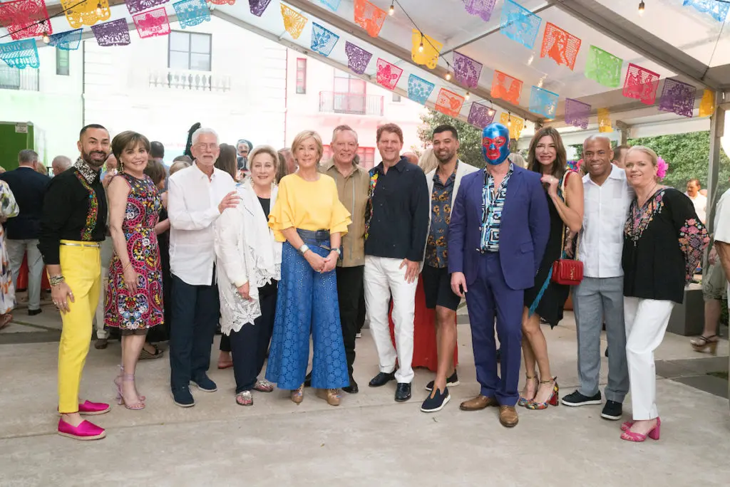 Headliners amid the merry throng of 300 at the Legacy Community Health Cinco de Mayo fundraiser (Photo by Daniel Ortiz)