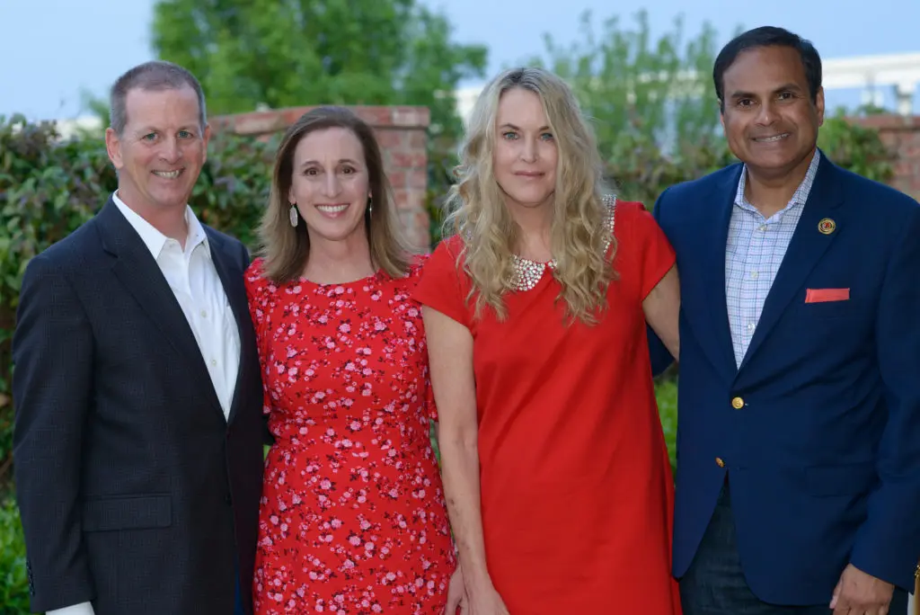 Susan Cawood, Mike Cawood, Kimberly Gudimetla, Dr. Sreenivas Gudimetla