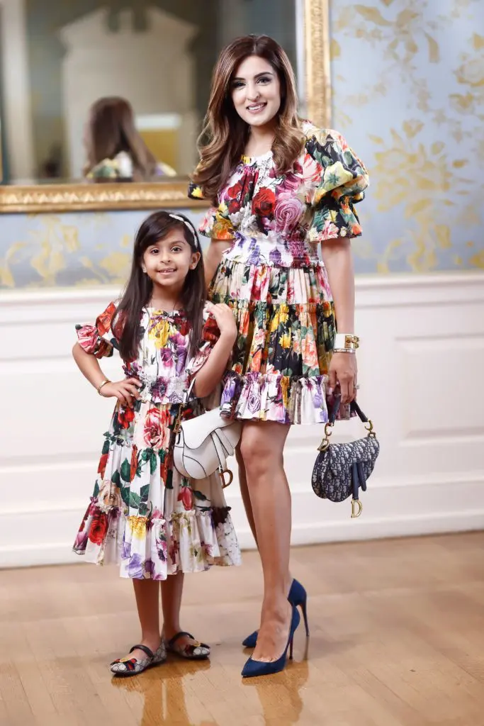 Zenya Merchant & Sneha Merchant at the LCA Houston International Mother’s Day luncheon salute (Photo by Quy Tran)