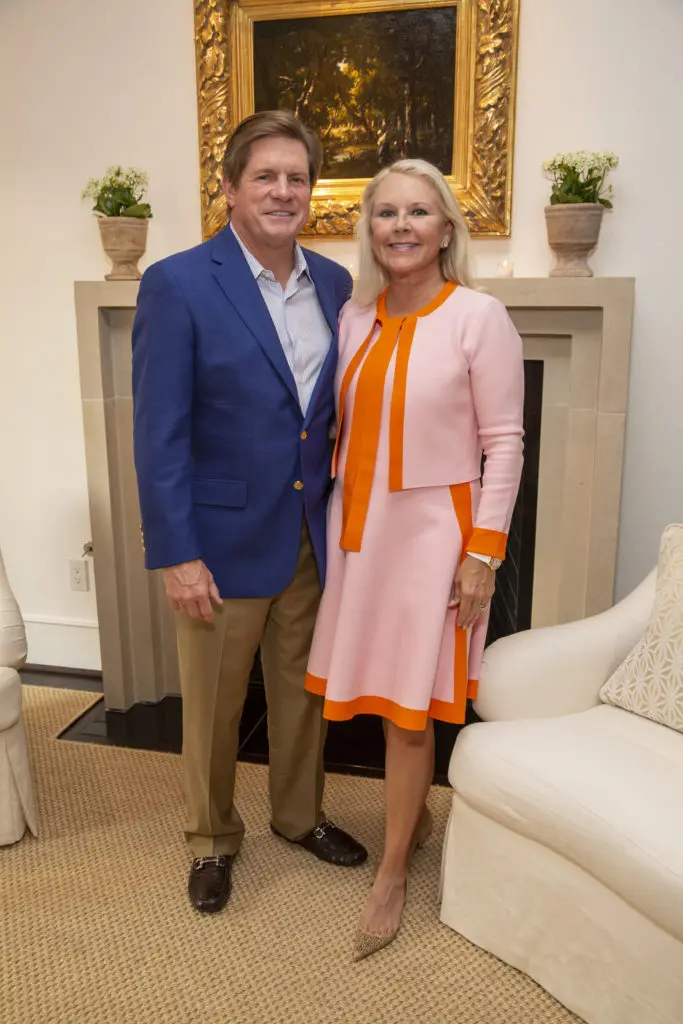 Jeff & Mindy Hildebrand at the 2022 Texas Children's Hospital dinner spotlighting the Duncan NRI (Photo by Jenny Antill)