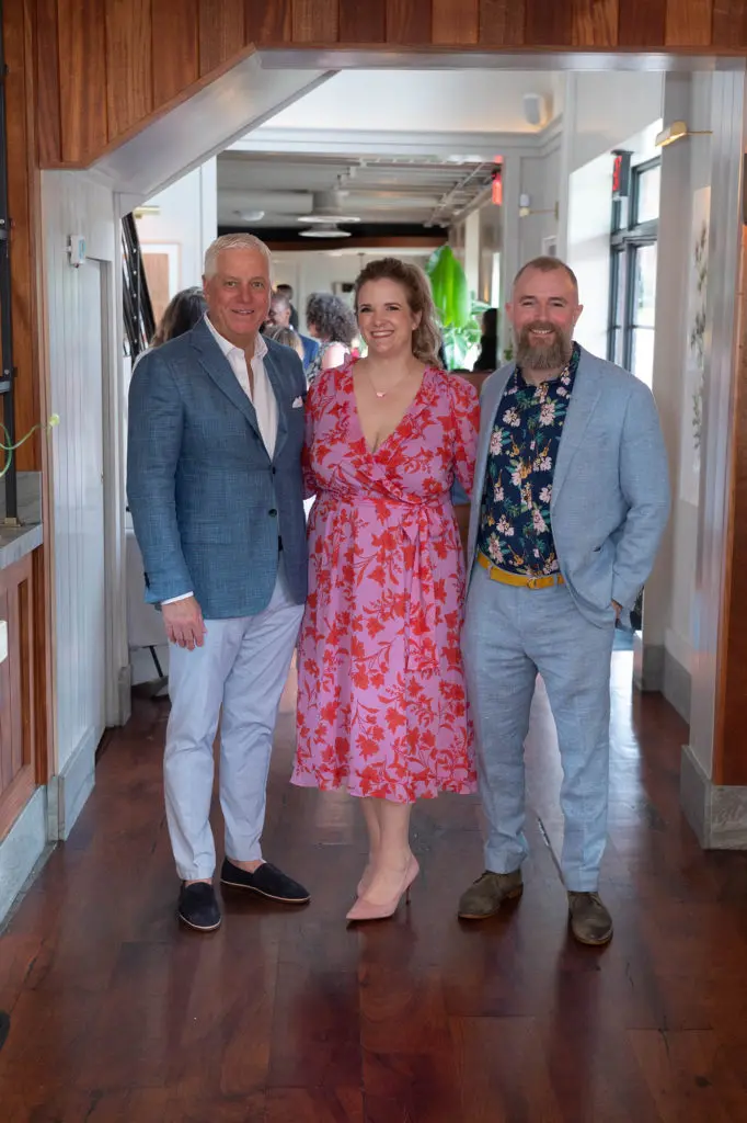 Jerry C. Dearing, Kate & Stephen Fowler at Houston Ballet's 'Raising the Barre' benefit evening (Photo by Wilson Parish)