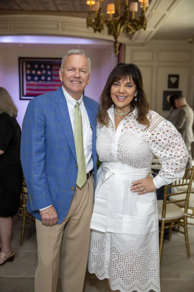 John & Terri Havens, hosts of the luncheon fêting authors presenting at A Celebration of Reading (Photo by Jenny Antill)