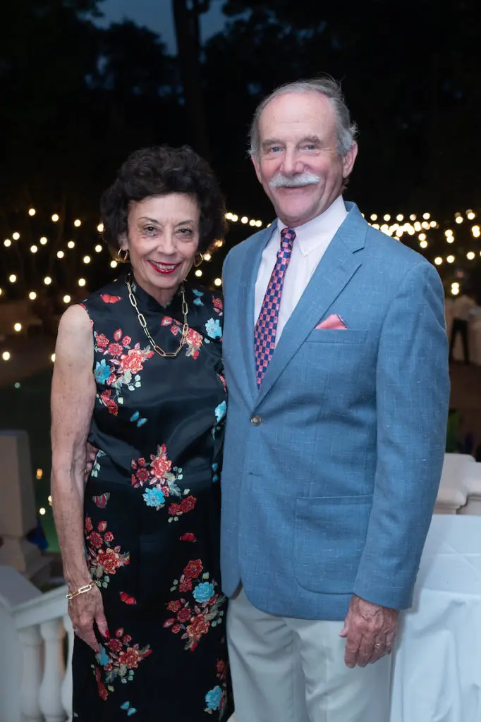 Kathy & Marty Goossen at the Rienzi Spring Party (Photo by Wilson Parish)