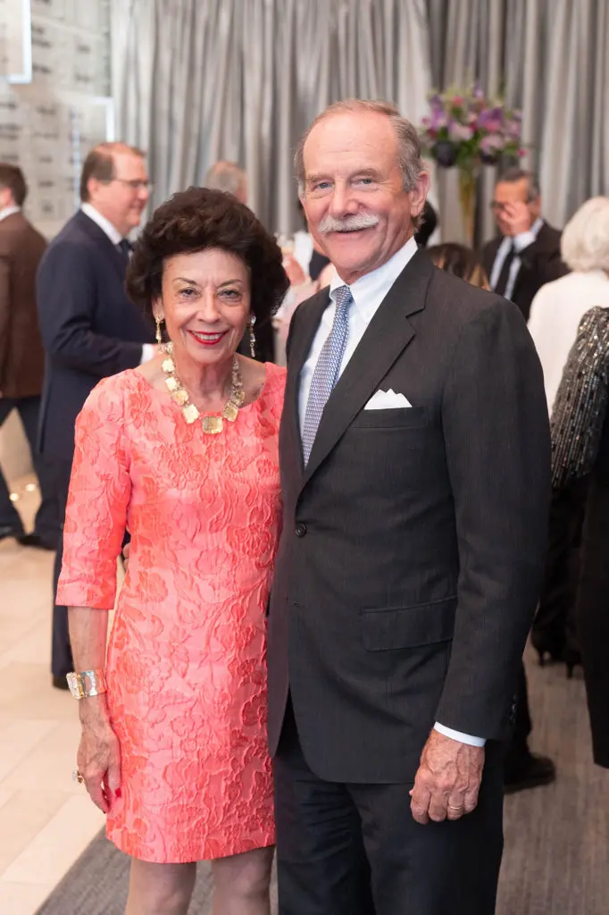 Kathy & Marty Goossen at the Houston Ballet dinner.