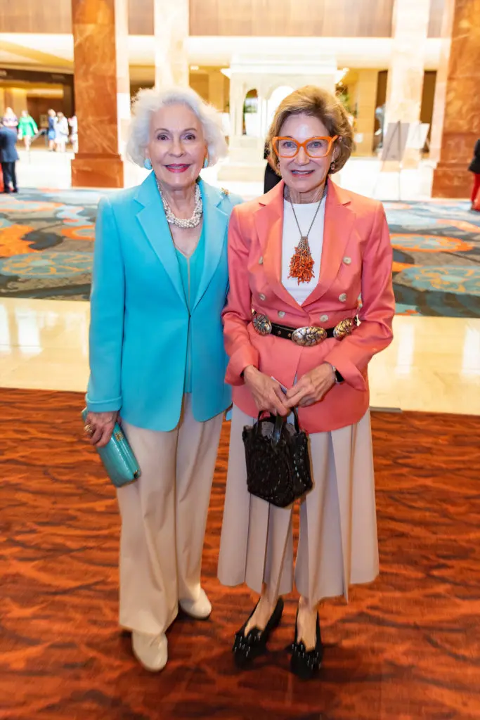 Linda Custard and Deedie Rose. (Photo by Celeste Cass)