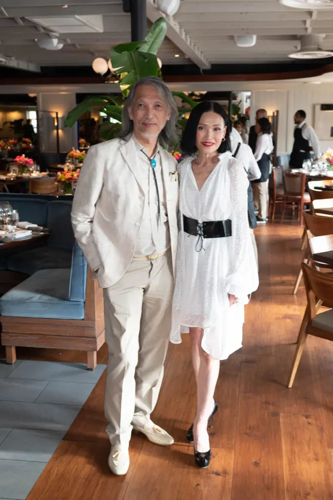 Marc & Duyen Nguyen at Houston Ballet's 2022 'Raising the Barre' fundraiser held at Bludorn (Photo by Wilson Parish)