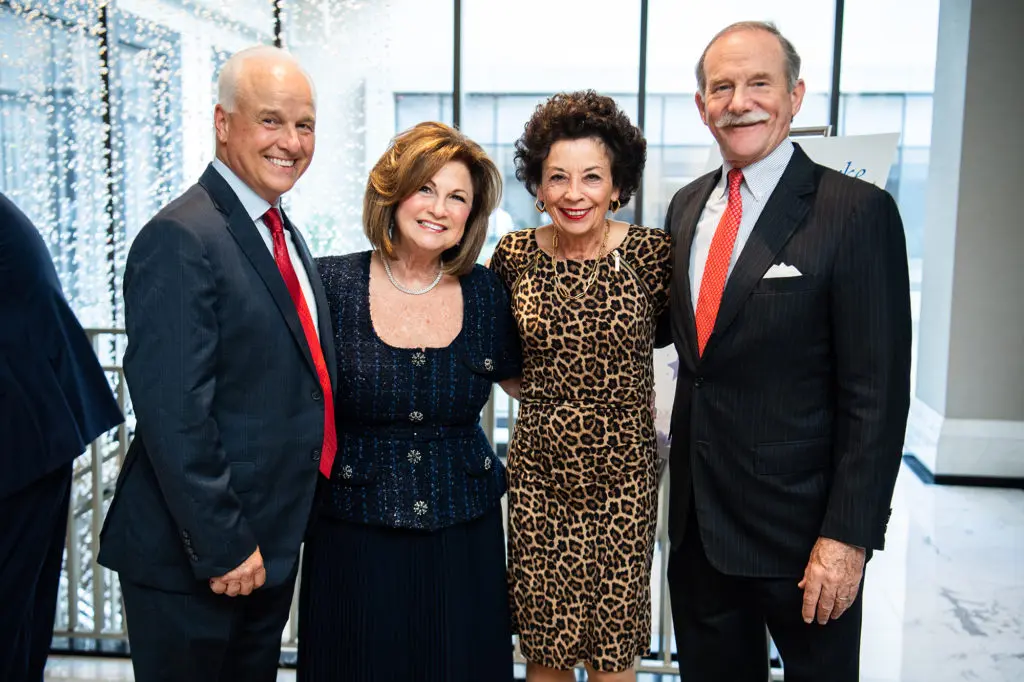 Mark & Lisa Jakel, Kathy & Marty Goossen at the Barbara Bush Houston Literacy Foundation Celebration of Reading (Photo by Michelle Watson, CatchLightGroup.com)