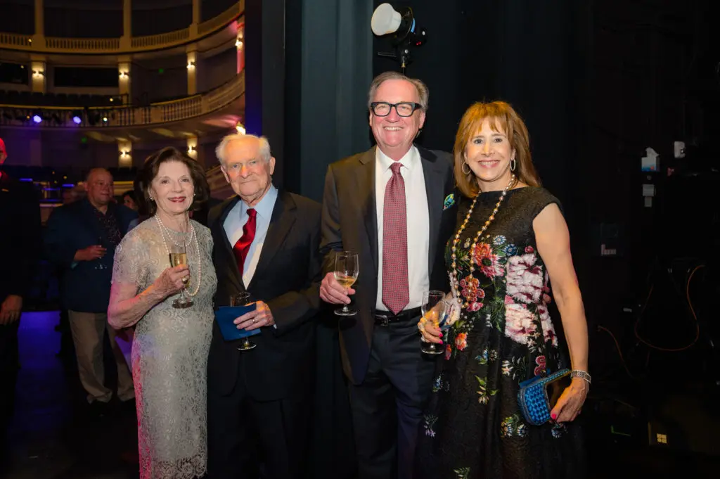 Mary Lynn & Steve Marks, Ralph Burch & Vicki West (Photo by Jeff Fitlow)