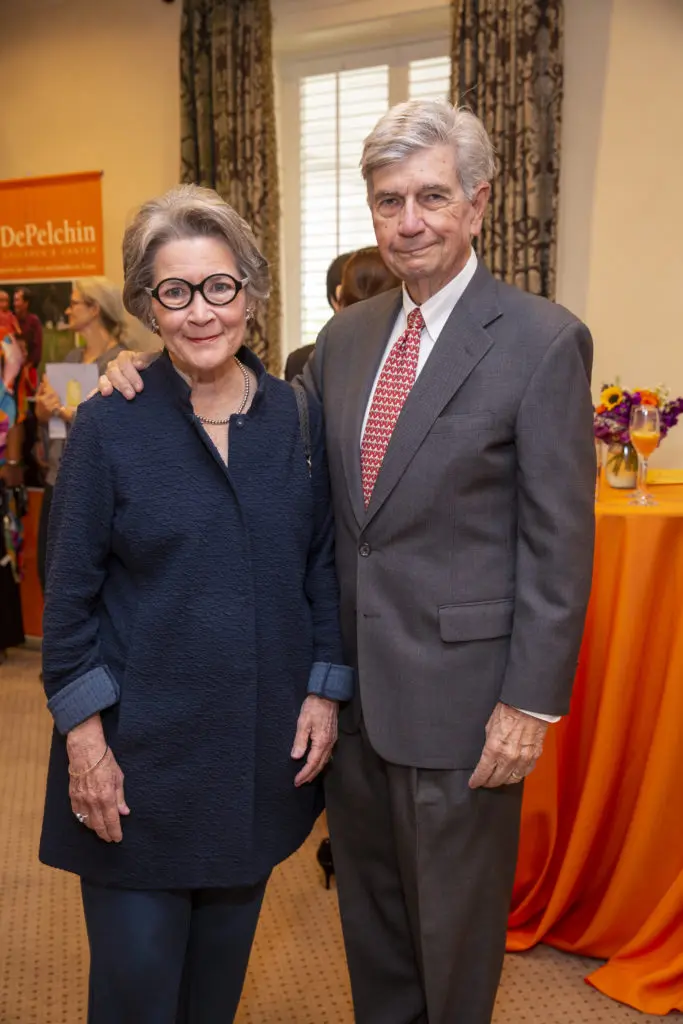 Mary & Jim Henderson at the DePelchin Children's Center 'Families for Kids' luncheon
