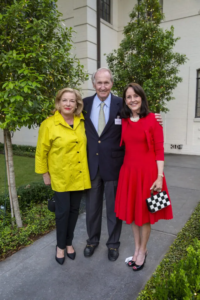 Molly & Jim Crownover, Jenny Elkins at the Texas Children's Hospital dinner spotlighting the Duncan NRI (Photo by Jenny Antill)