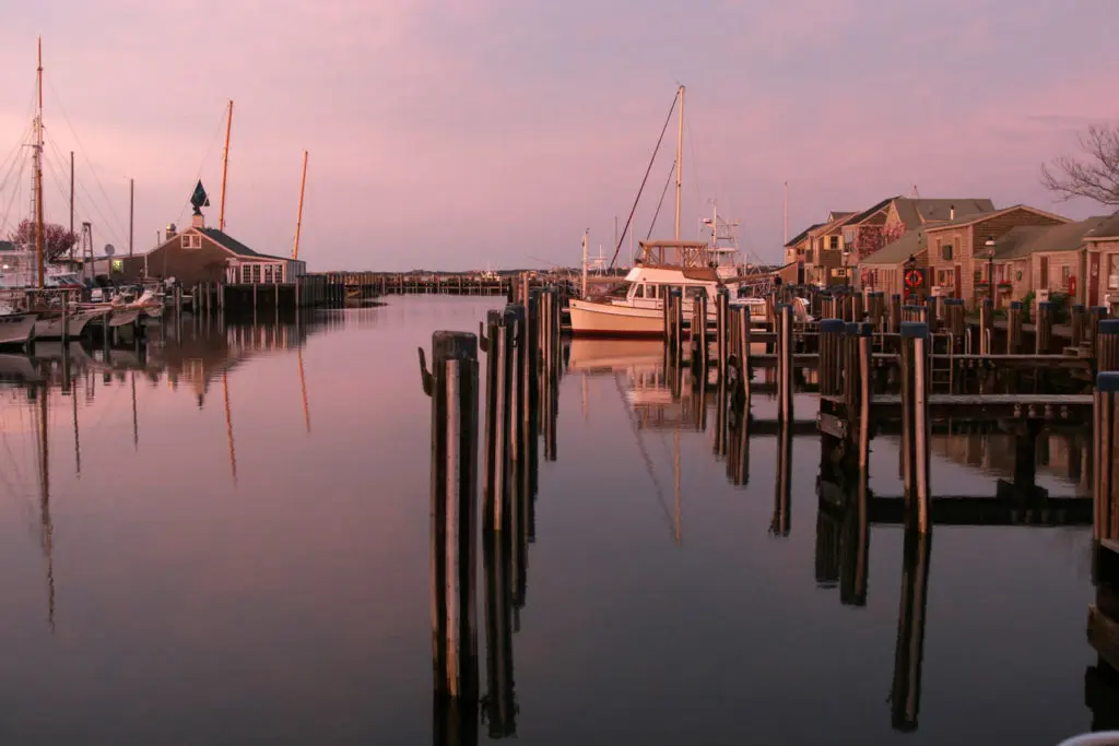 Cottages at the Boat Basin are a stone's through from Nantucket Town (courtesy White Elephant Resort)