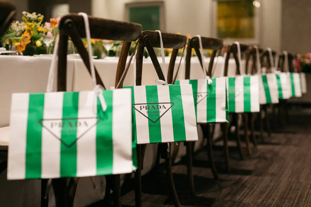 An intimate brunch with Neiman Marcus x Prada Tropico. 