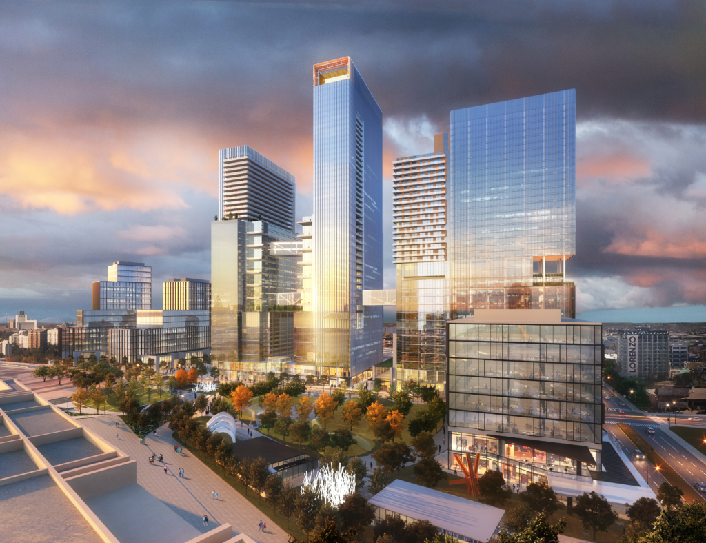 The vision of the Newpark Dallas District now has TIF funding in hand.