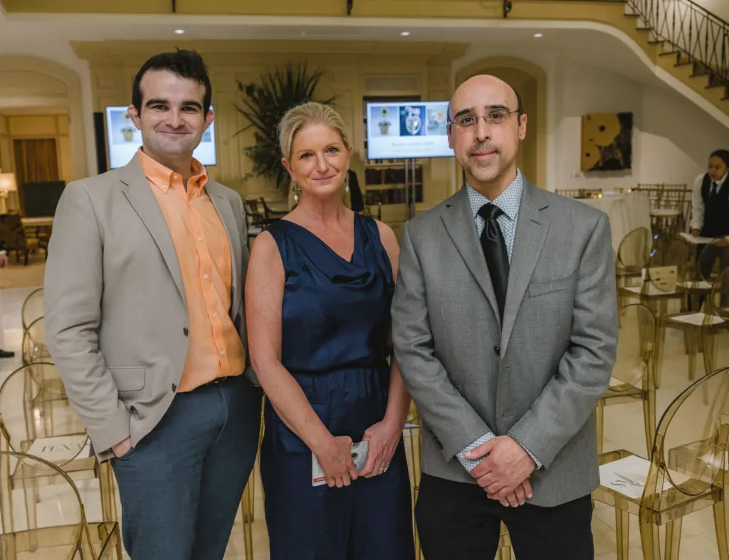 Patrick Suarez, Kristy Geary, Paul Benavente (Photo by Johnny Than)