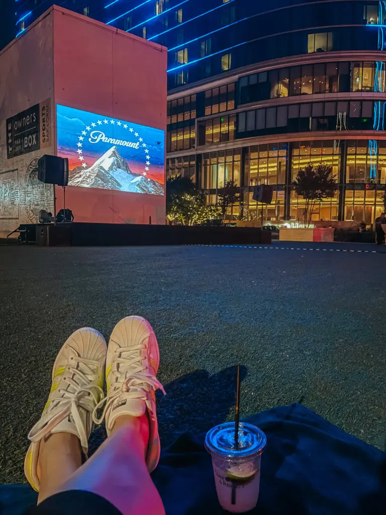 Omni Dallas has kicked off its Summer Movies on Pegasus Lawn Series.