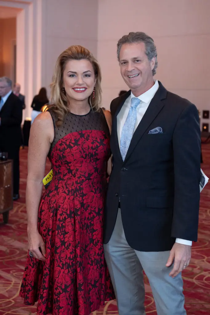 Miranda Sevcik & David Paul at the Covenant House Texas Night of Broadway Stars fundraiser (Photo by Wilson Parish)