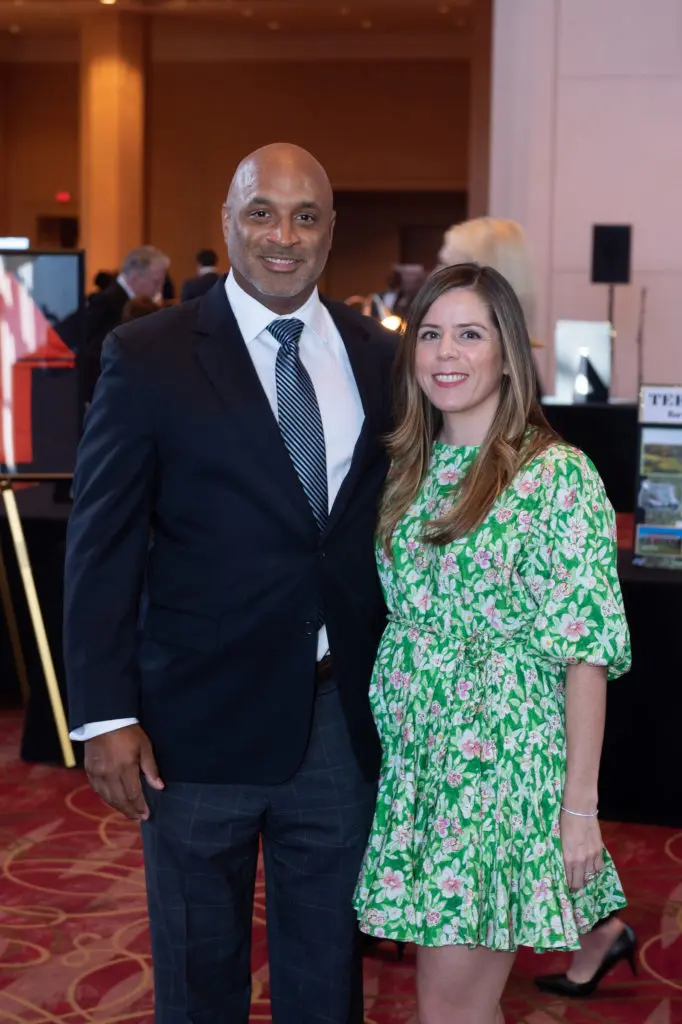 Robert & Melissa Wiseman at the Covenant House Texas Night of Broadway Stars (Photo by Wilson Parish)