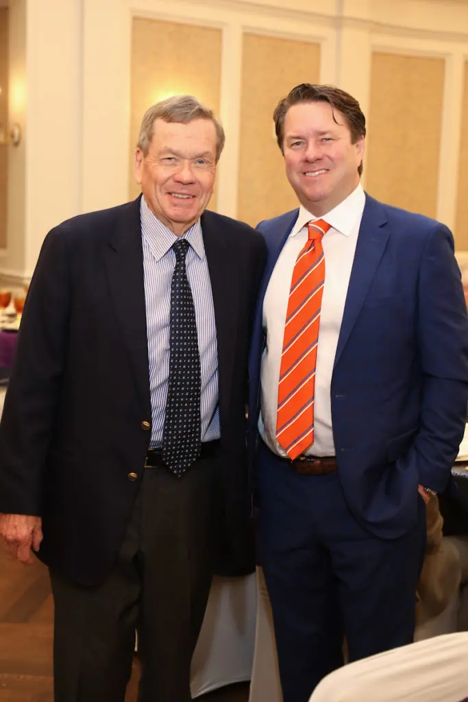 Richard Mithoff, Michael Mithoff at the Men of Distinction luncheon (Photo by Priscilla Dickson)