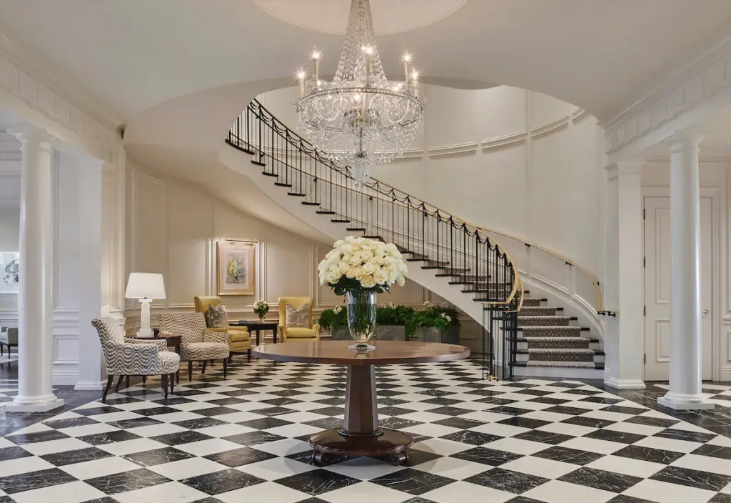 Rosewood Miramar Beach lobby.