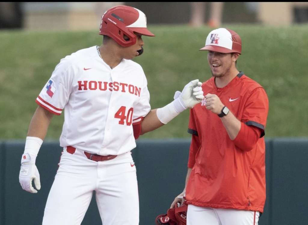 Ryan Hernandez brings some imposing power for Todd Whitting's UH team. (@UHCougarBB)