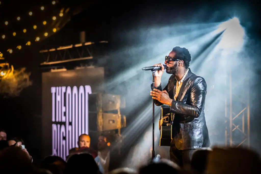 Fort Worth native Leon Bridges treated the audience to a show at the first ever THE BIG GOOD fundraiser. And got a major assist from former TCU football coach Gary Patterson.