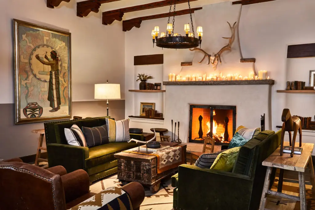 The Pulitzer Living Room.  (Photo by Auberge Resorts Collection)