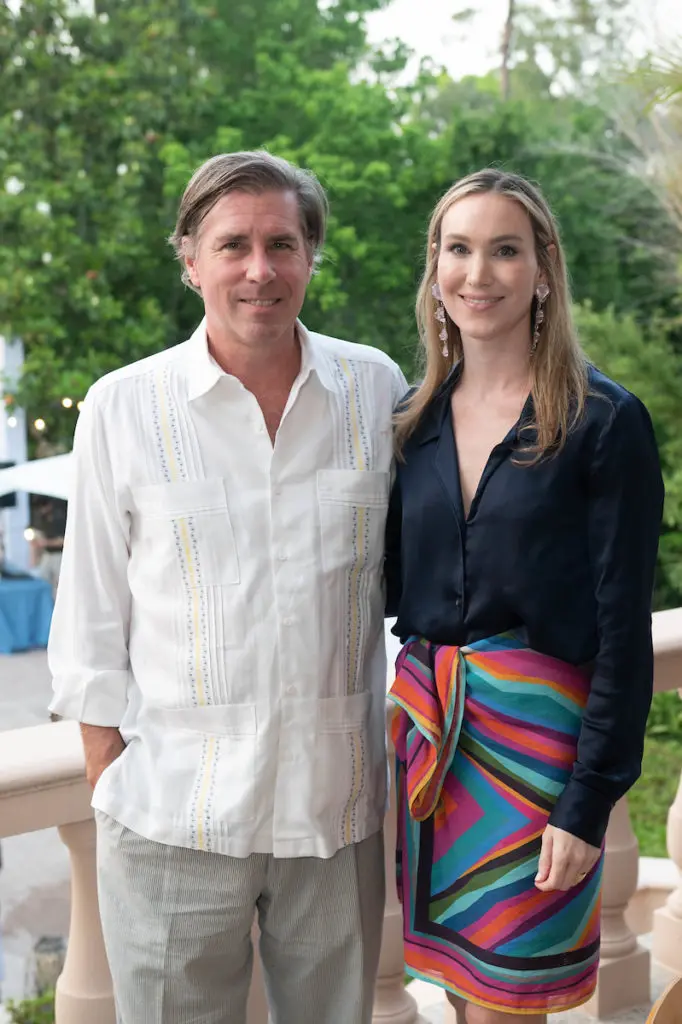 Thomas & Jacqueline Cole at the Rienzi Spring Party (Photo by Wilson Parish)