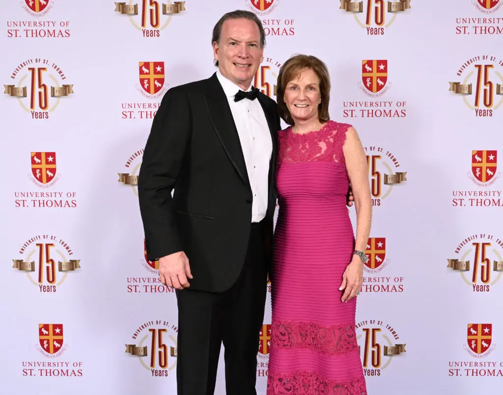 Andy & Aileen McCormick at the UST 75th anniversary gala. (Photo by Daniel Ortiz)