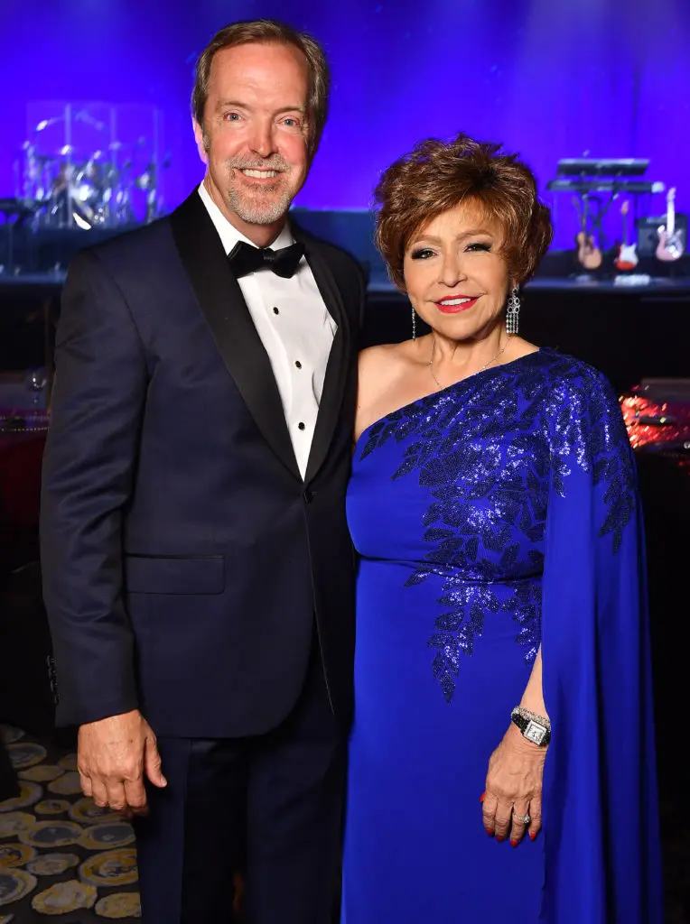 Philip Royalty and gala Trini Mendenhall  at the University of St. Thomas 75th Anniversary Gala at the Hilton Americas Houston Saturday. (Dave Rossman photo)