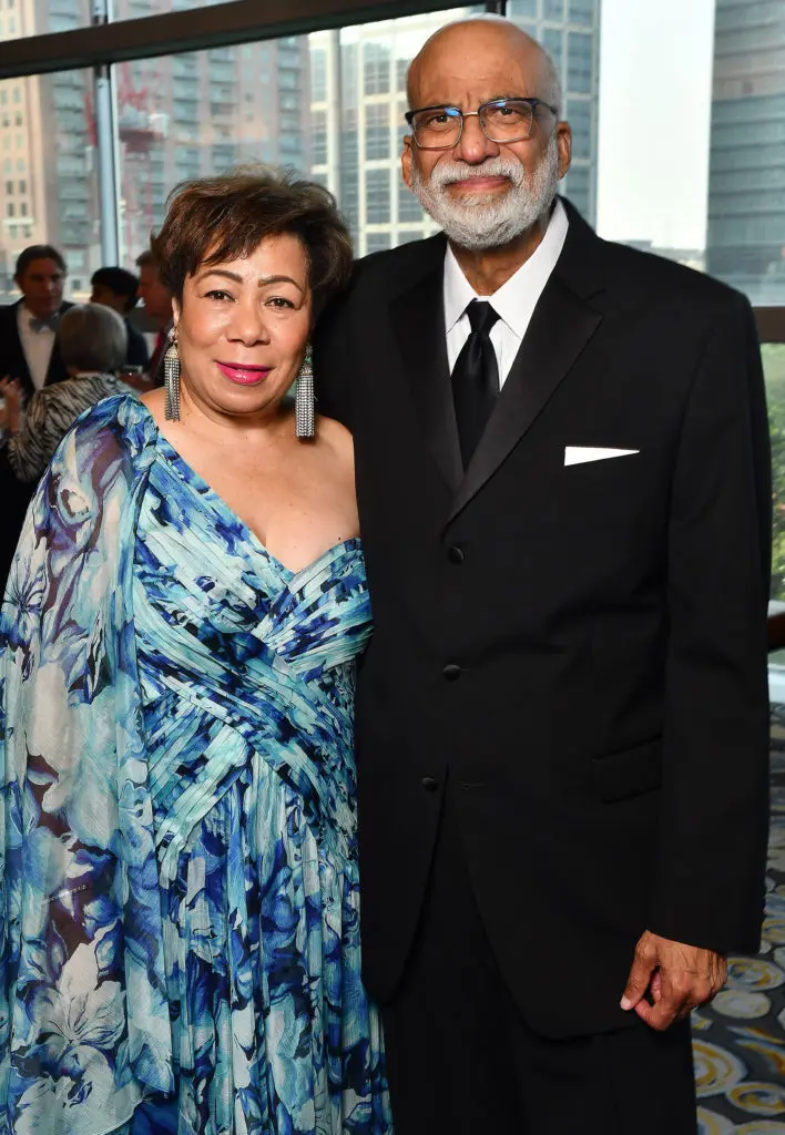Regina & Larry Payne at the  University of St. Thomas 75th Anniversary Gala at the Hilton Americas Houston (Dave Rossman photo)