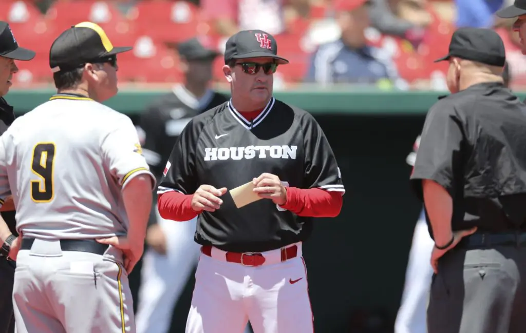 Todd Whitting has UH baseball back where he expect it to be, playing meaningful games late in the season. (@UHCougarBB)