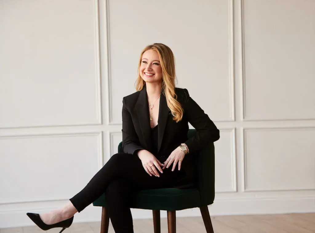 Fallon Bock, founder of Fallon B. (portrait by Andrew Klein)