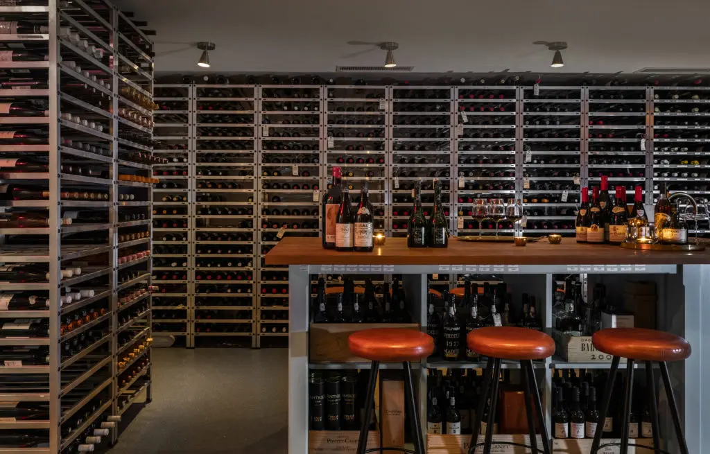 March's extensive selections with breadth across multiple regions and significant vertical depth earned honors from The Wine Spectator. (Photo by Julie Soefer)