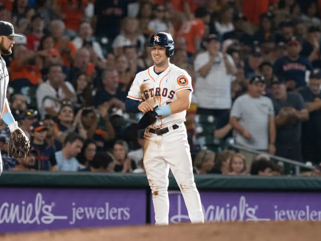 When Alex Bregman is right, the Houston Astros lineup takes on a new dimension. (Photo by F. Carter Smith)
