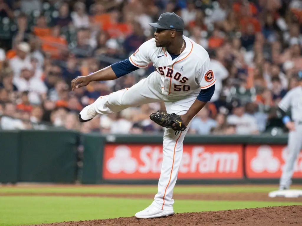Hector Neris gives the Astros another bullpen force for what the stats say is the best relief corps in all of baseball. (Photo by F. Carter Smith)