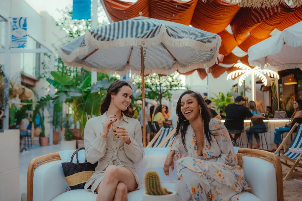 Bishop Lane features live music, street food, vendors, and pop-up outdoor bars. (Courtesy of Exxir Hospitality)