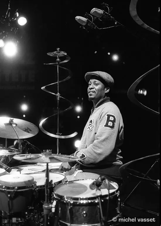 Drummer Chris Dave headlines as part of the 14-piece orchestra for the "Loveletter" release event. (Courtesy DJ Sun)