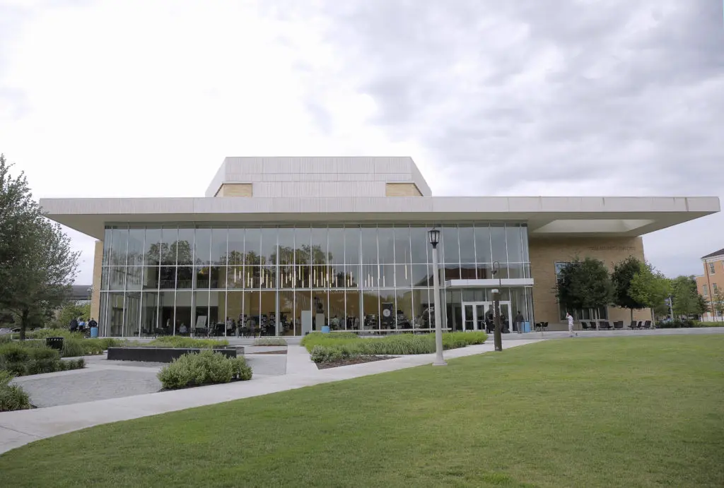 Van Cliburn Concert Hall at TCU in Fort Worth, Texas. (Photo by Richard Rodriguez)