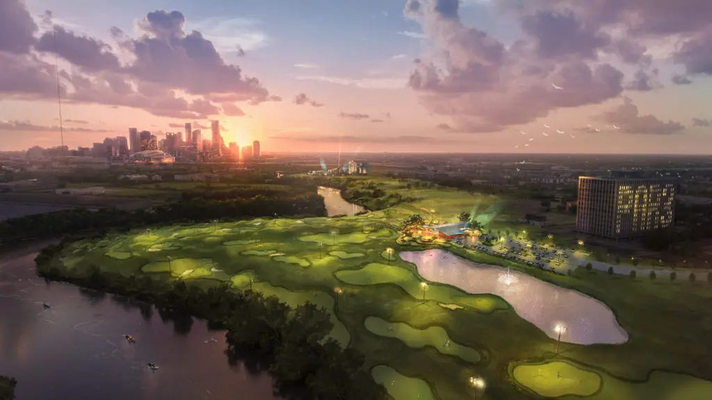 East River 9 is a new kind of par 3 golf course for Houston.
