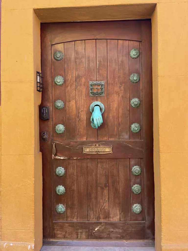 Unique experiences like a tour of the intricate doors of San Miguel de Allende can be set up to give visitors a taste of the artistic details at every turn. (Photo by Georgie Miller)