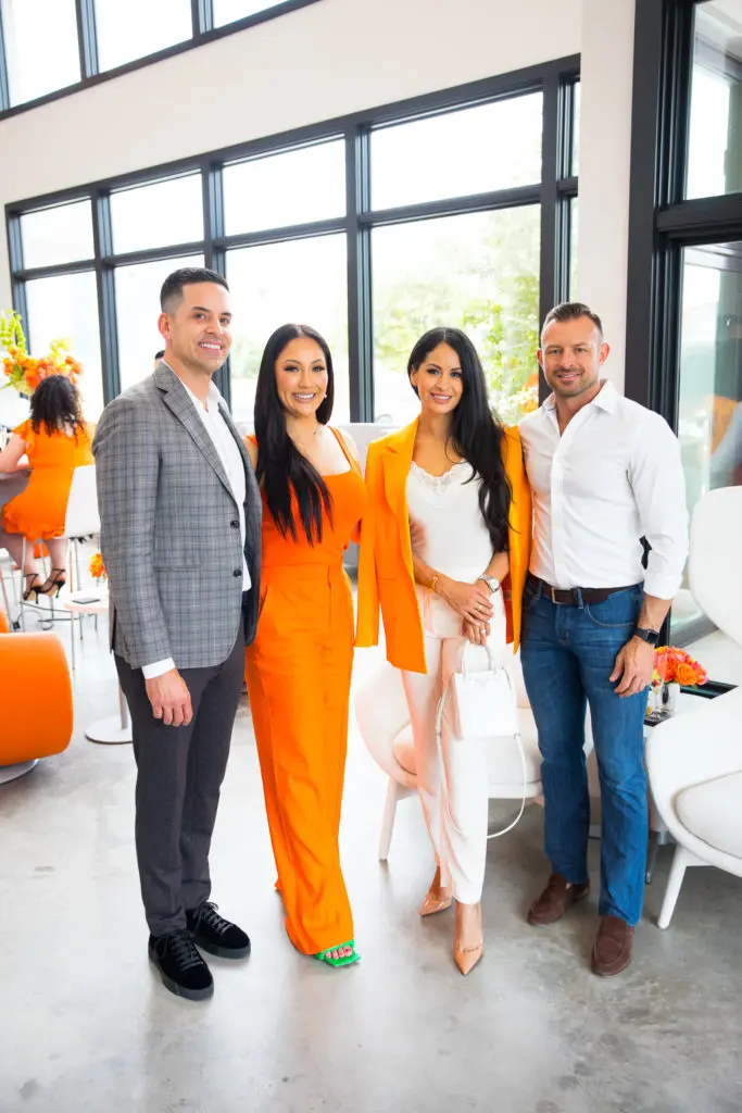 Jose & Nancy Almodovar, Anabel & Jordan Strouse (Photo by Nan Studios)