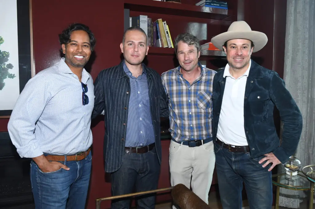 John Relton, Hadi Fallahpisheh, Alden Pinnell, Patrick Collins (Photo by Kristina Bowman)