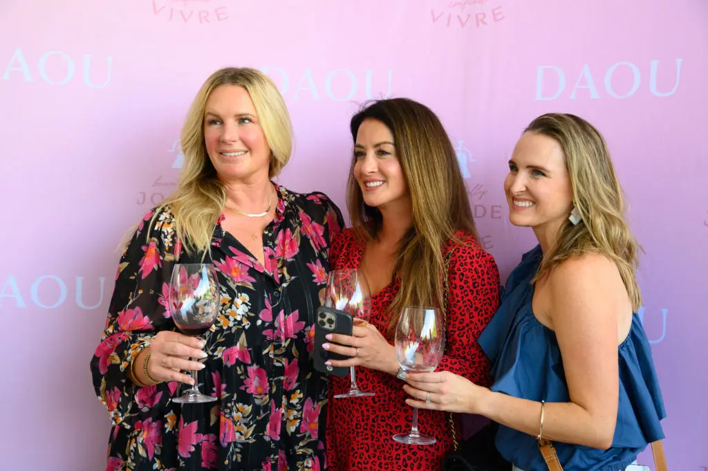 Kelly Thomas, Alley Leto, Janelle Rendon at the Wine & Food Week party at B&b Butchers (Photo by Steven David Johnson)
