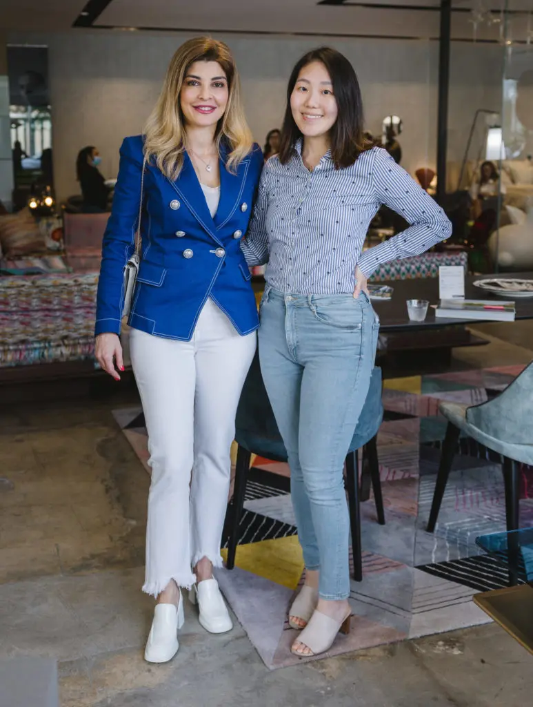 Rasha Nasreddin, Claire Lee  (Photo by Johnny Than)