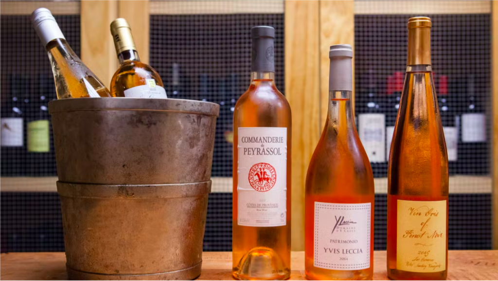 With its variety of rosés on the menu, Brennan's of Houston celebrates All Day Rosé all month. (Photo courtesy Brennan's of Houston)