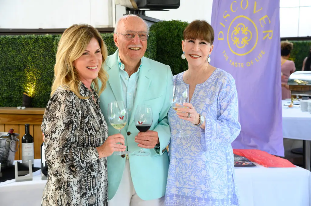 Daou Vineyards' Maeve Pesquera, Shafik Rifaat & Shelby Hodge at the Wine & Food Week Daou Vineyards party at B&B Butchers  Restaurant (Photo by Steven David Johnson)