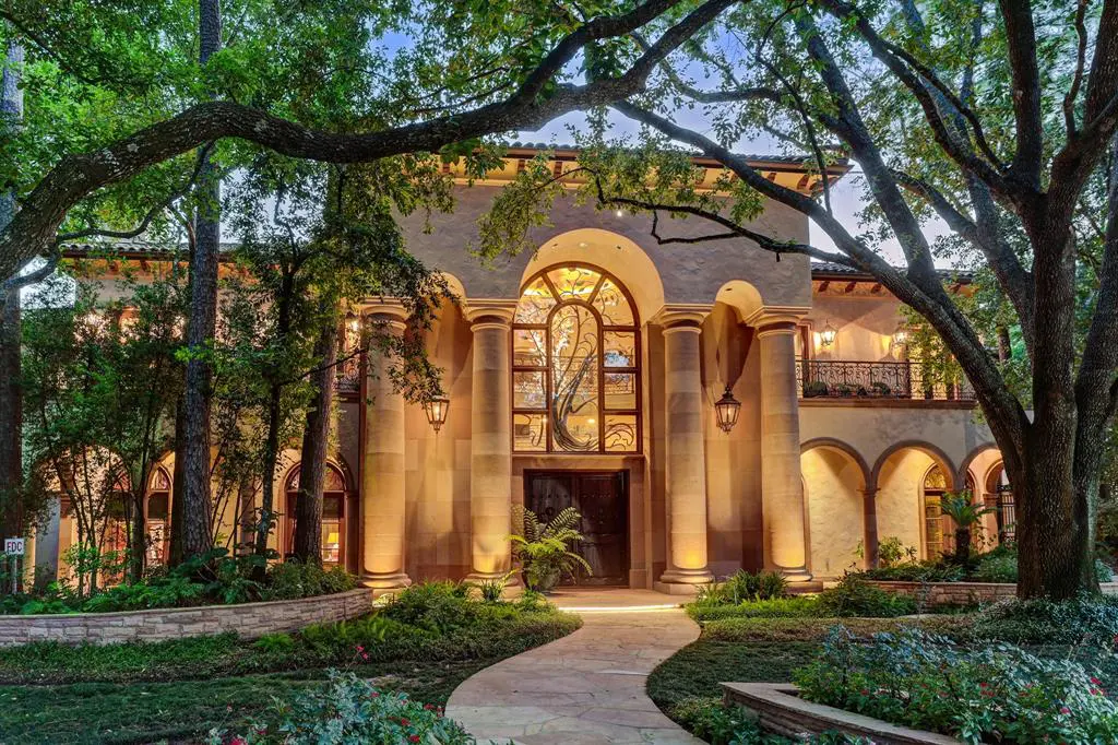 The home of Sue Smith and her late husband, Lester Smith, at 8843 Harness Creek Lane was the most expensive home sold in Houston during May.